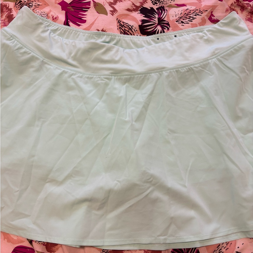 Mint Green Women's Athletic Skirt